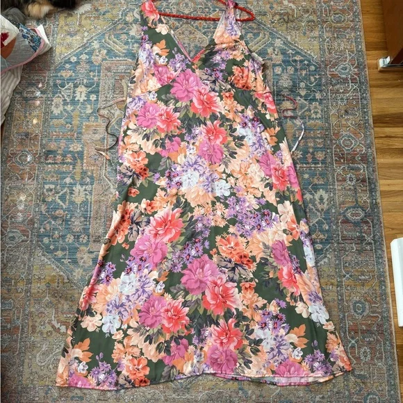 Nobody's Child Floral Maxi Dress - Picture 1 of 3